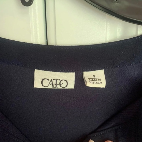 CATO navy blue dress - Picture 2 of 3
